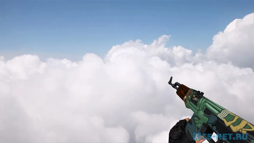 Модель «Default AK-47 Fire Serpent» для CS 1.6 (скрин 2)