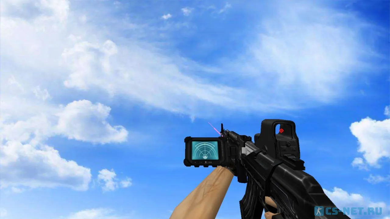 Модель «АК-47 | Custom Battle» для CS 1.6