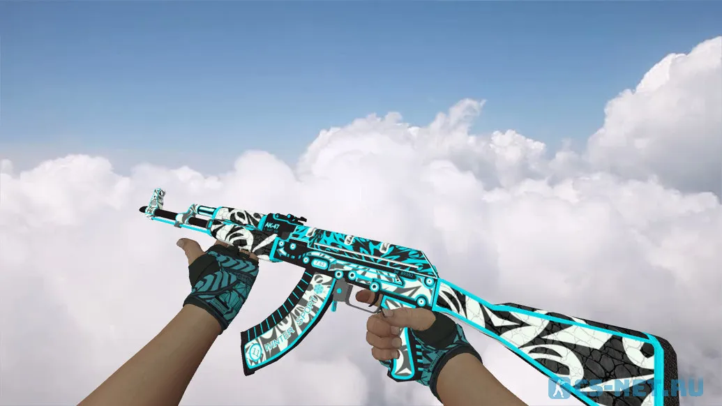 Модель «AK-47 Frontside Misty» для CS 1.6