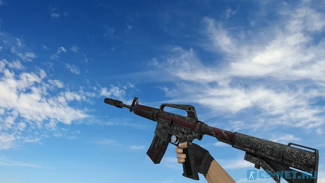 Модель «M4A1 Steel Plexus Freestyle» для CS 1.6
