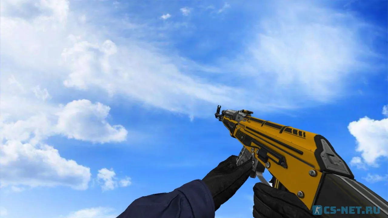 Модель «АК-47 | Топливный инжектор (CSGO hands)» для CS 1.6 (скрин 2)