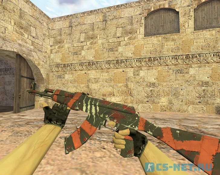 Модель «АК-47 Выживший» для CS 1.6