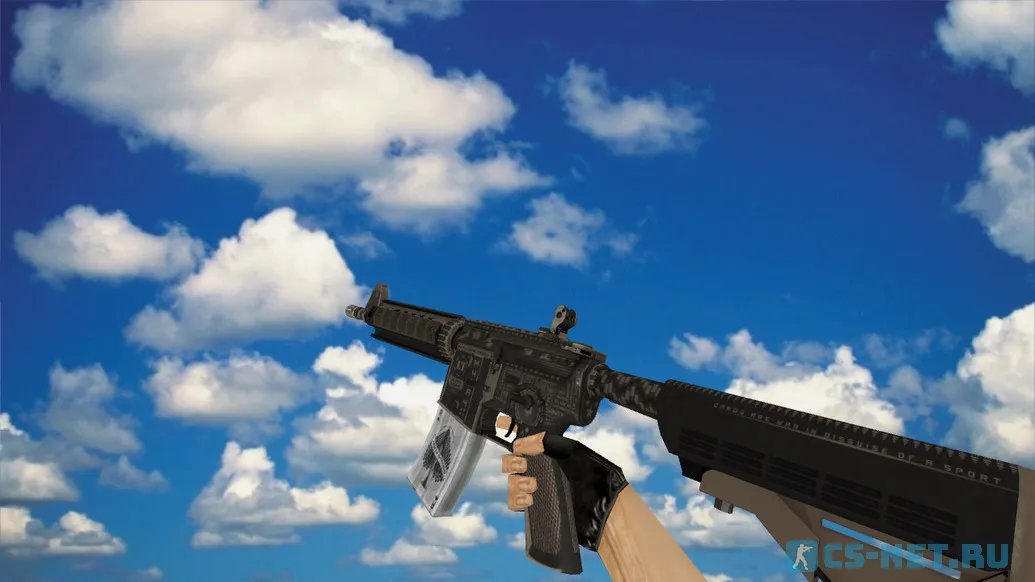 Модель «M4A4 Pokerface» для CS 1.6
