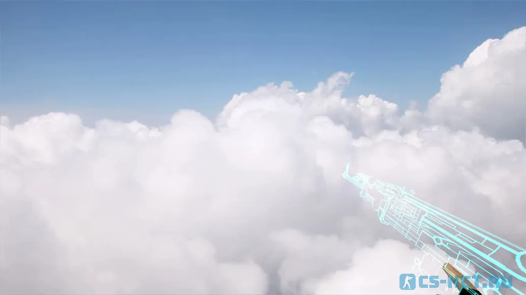 Модель «AK-47 TRON» для CS 1.6 (скрин 3)