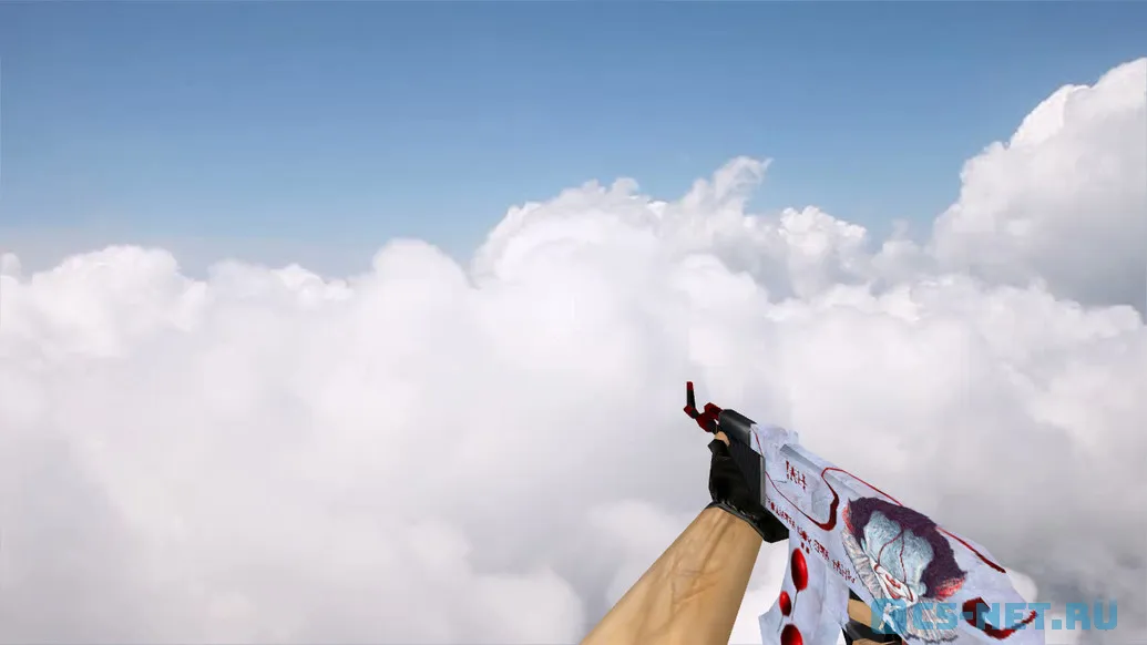 Модель «Default AK-47 It» для CS 1.6