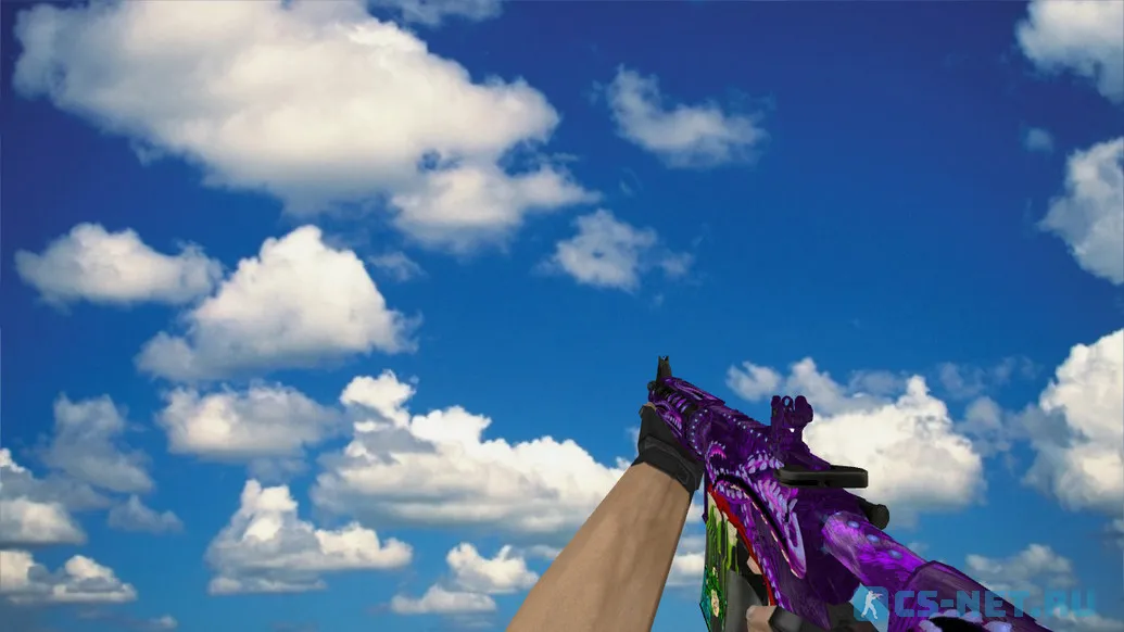 Модель «M4A4 Poseidon Amethyst» для CS 1.6 (скрин 3)