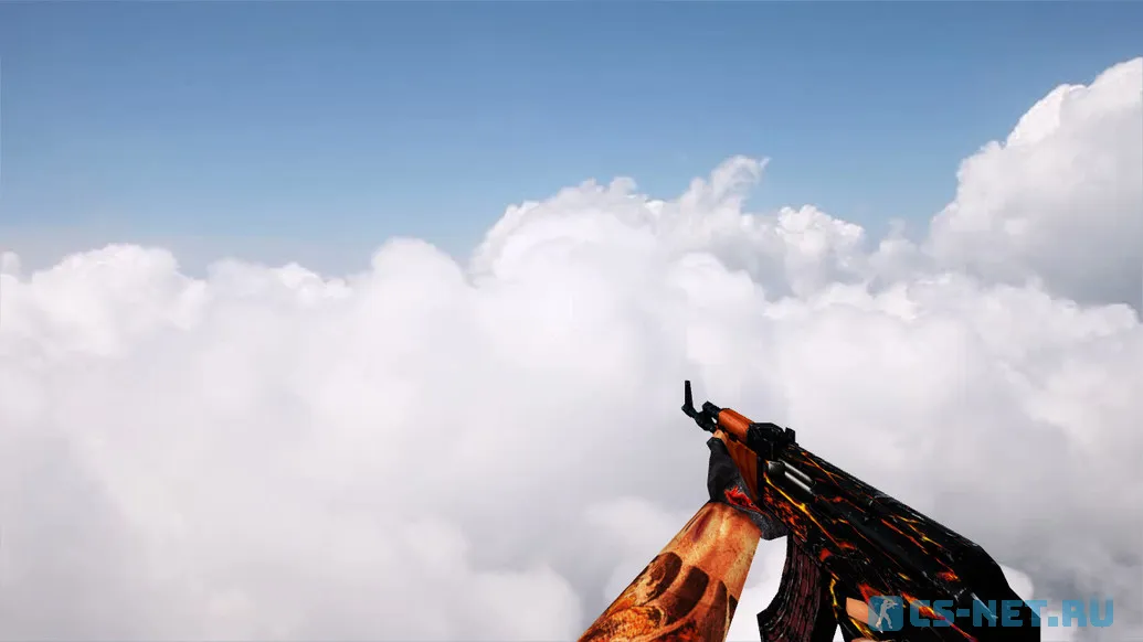 Модель «Default AK-47 Fire» для CS 1.6