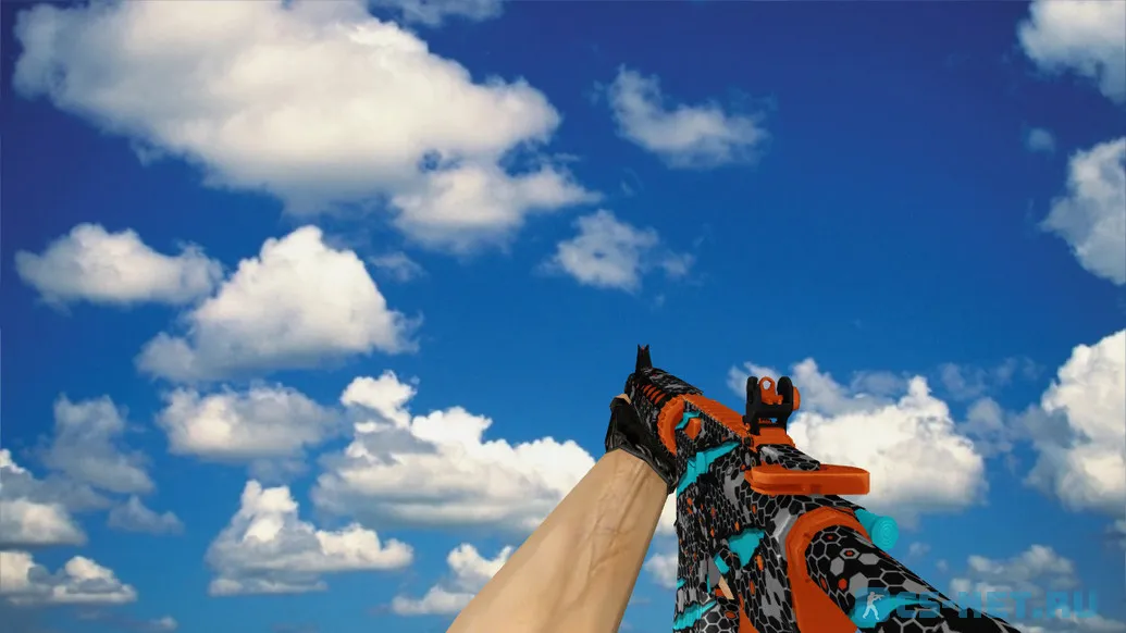 Модель «M4A4 Next Technology» для CS 1.6 (скрин 3)