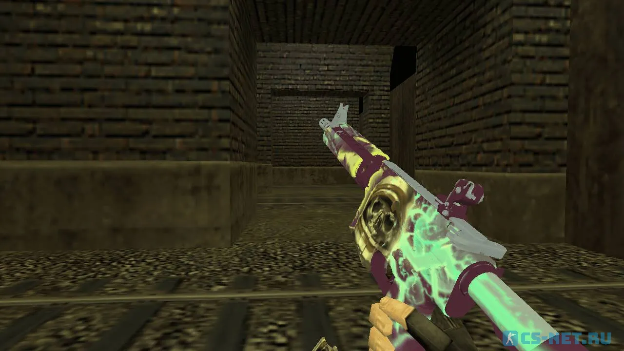 Модель «M4A4 | Desolate Space» для CS 1.6 (скрин 2)