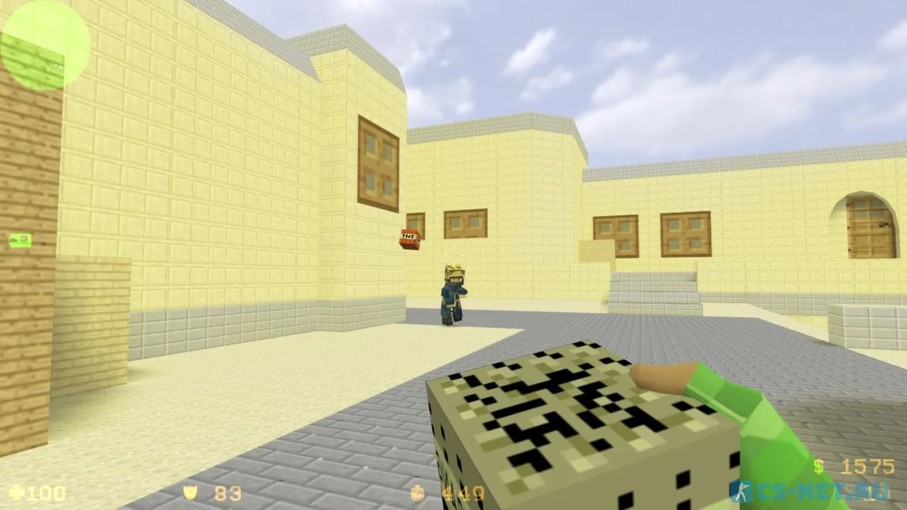 Counter-Strike 1.6 Minecraft Edition (скриншот 4)