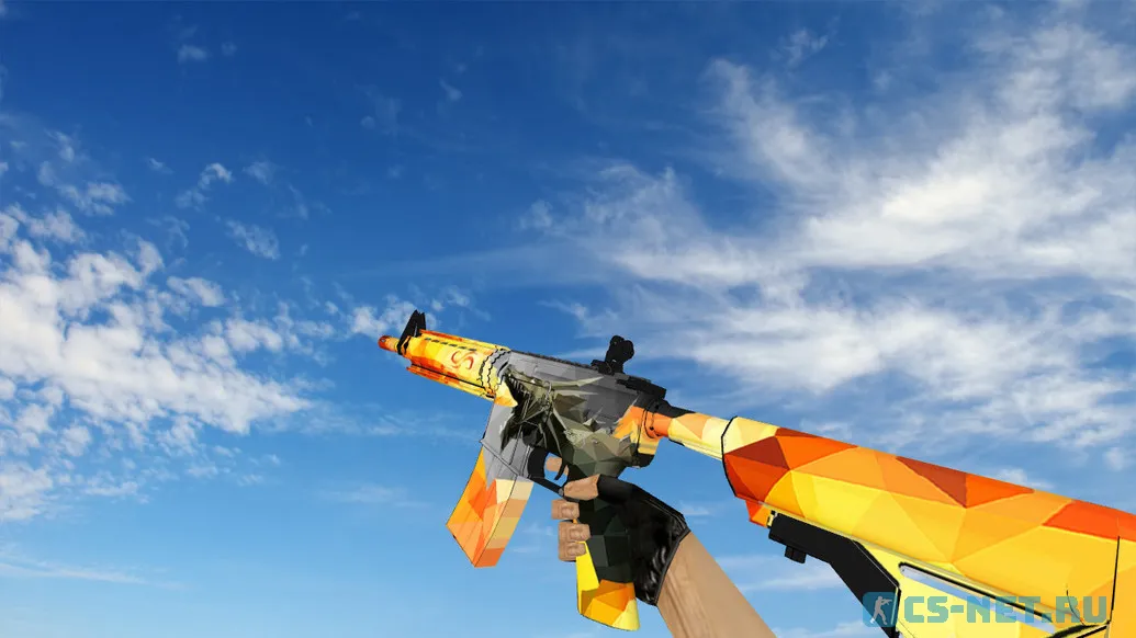 Модель «M4A4 Hellraiser» для CS 1.6