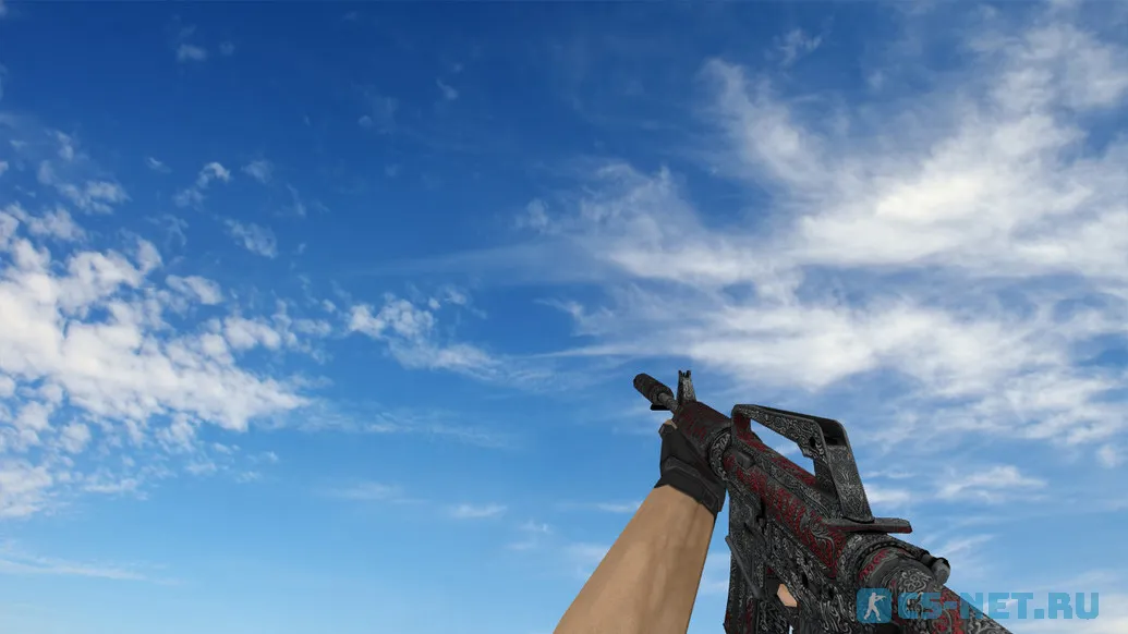 Модель «M4A1 Steel Plexus Freestyle» для CS 1.6 (скрин 3)