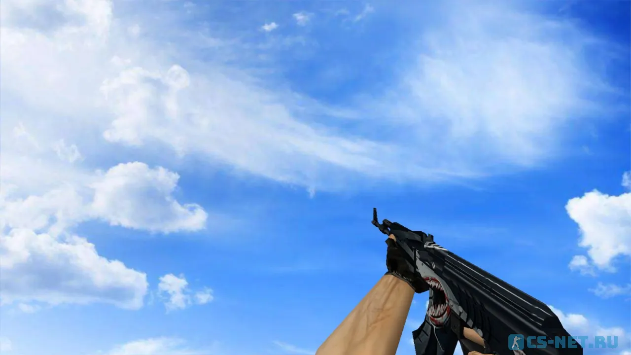 Модель «АК-47 | Акула» для CS 1.6