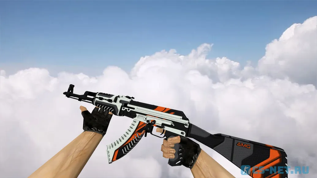Модель «AK-47 Orange Vulcan» для CS 1.6