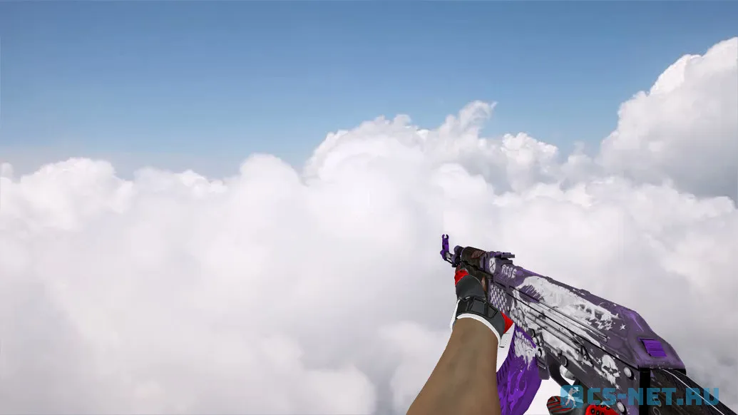 Модель «AK-47 Rise Purple» для CS 1.6 (скрин 4)