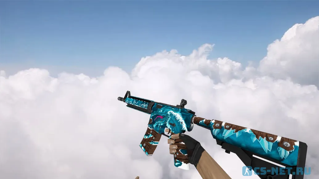 Модель «M4A4 Winter Wyvern» для CS 1.6