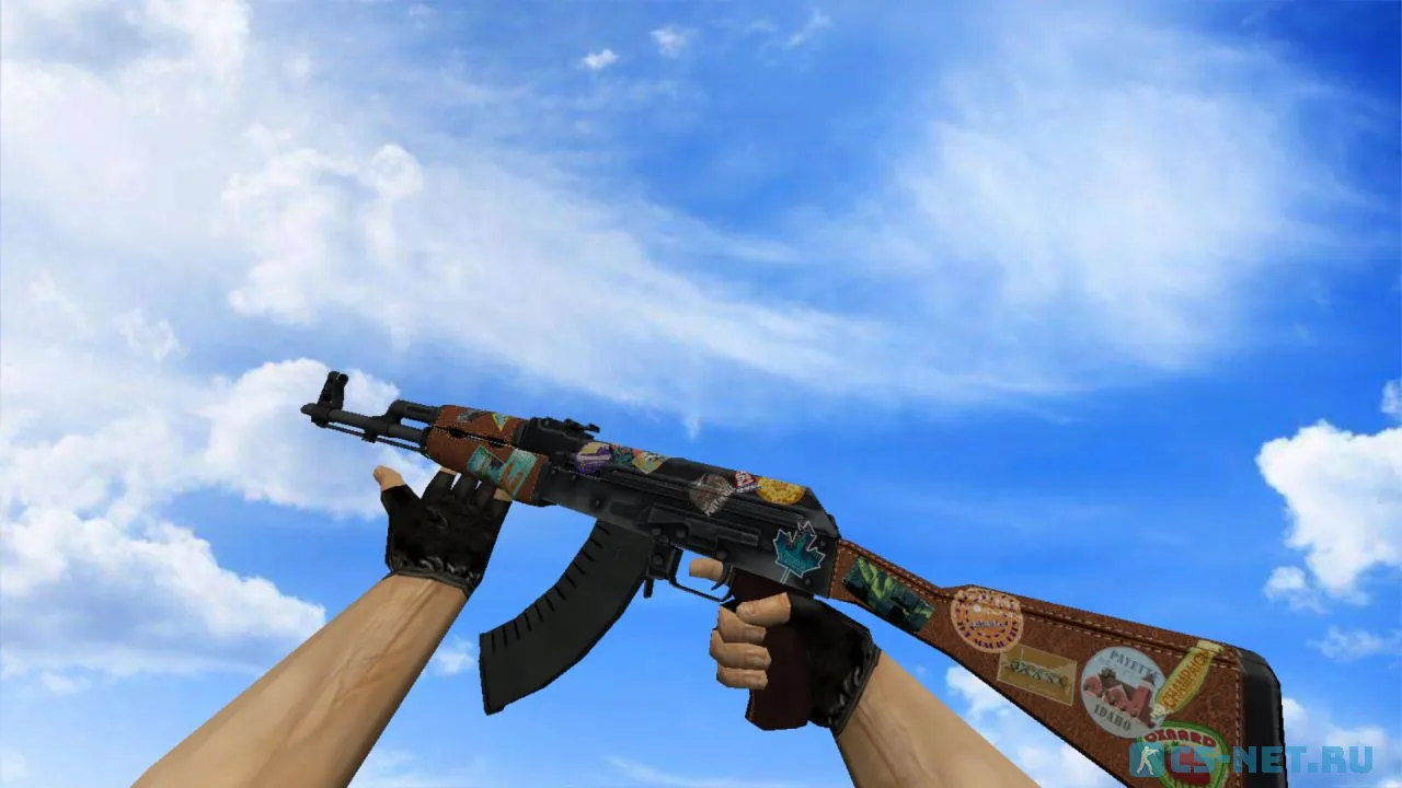 Модель «АК-47 | Путешественник» для CS 1.6