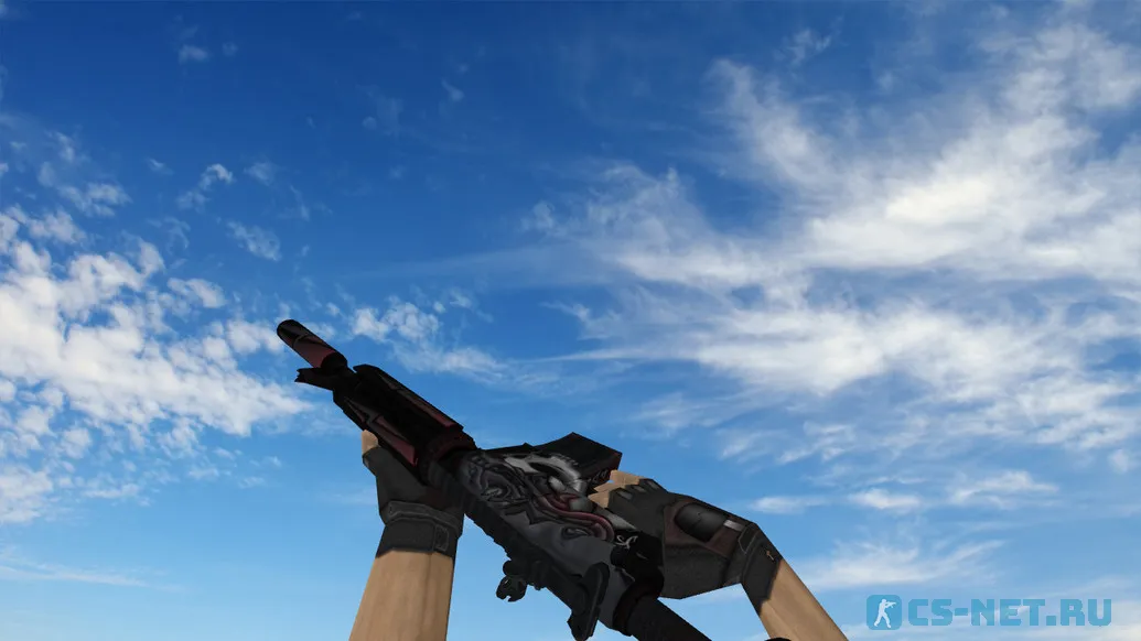 Модель «M4A4 Death Walker» для CS 1.6 (скрин 2)