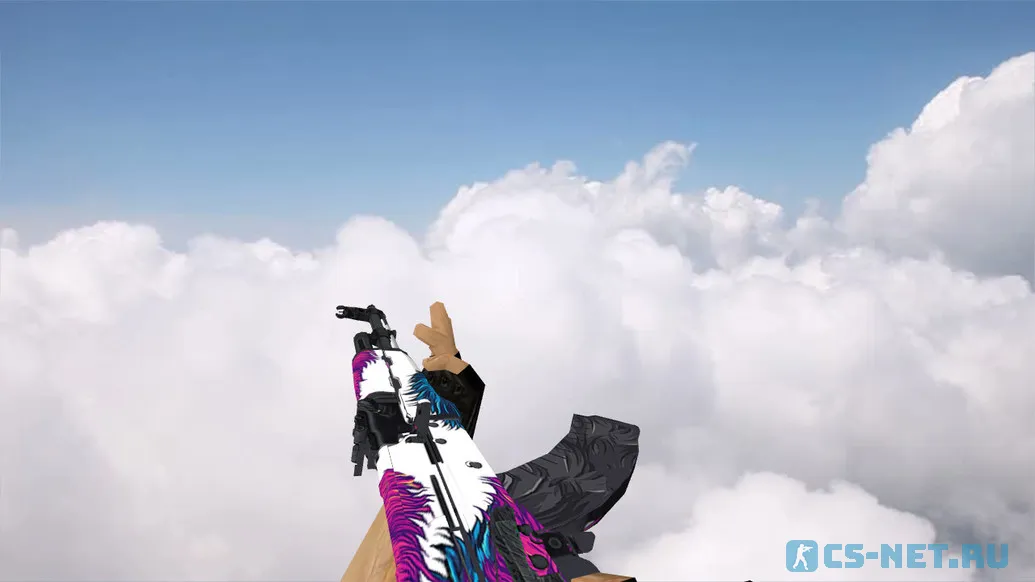 Модель «AK-47 Blue Wolf» для CS 1.6 (скрин 3)