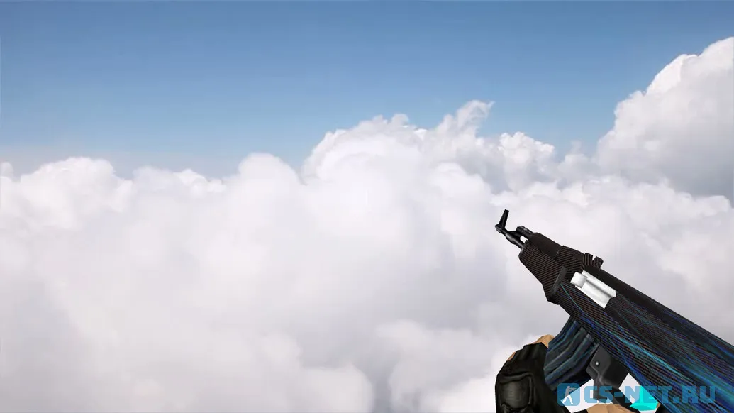 Модель «Default AK-47 Carbon Lines» для CS 1.6 (скрин 2)
