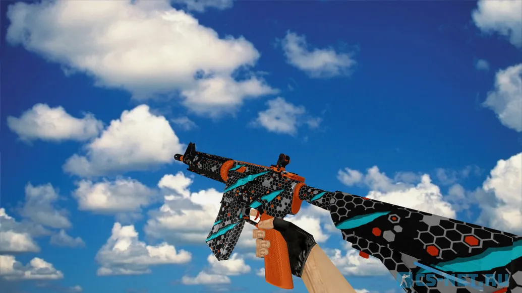 Модель «M4A4 Next Technology» для CS 1.6