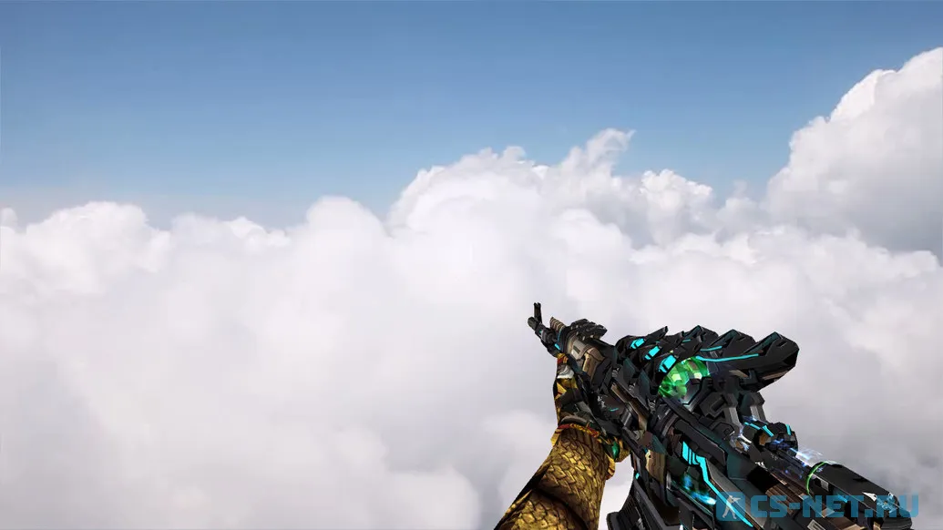 Модель «AK-47 Black Paladin» для CS 1.6