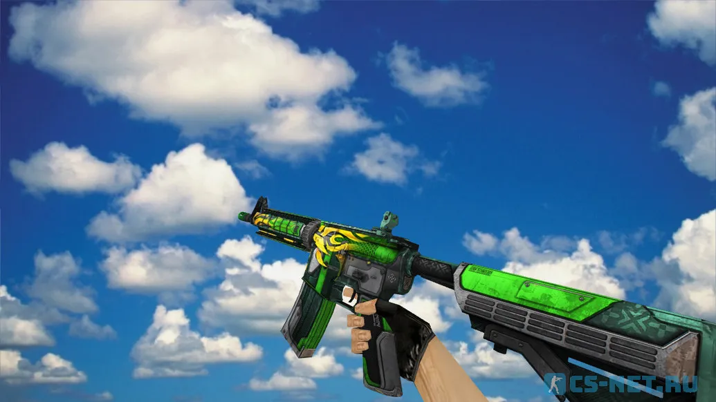 Модель «M4A4 Jalapeno» для CS 1.6