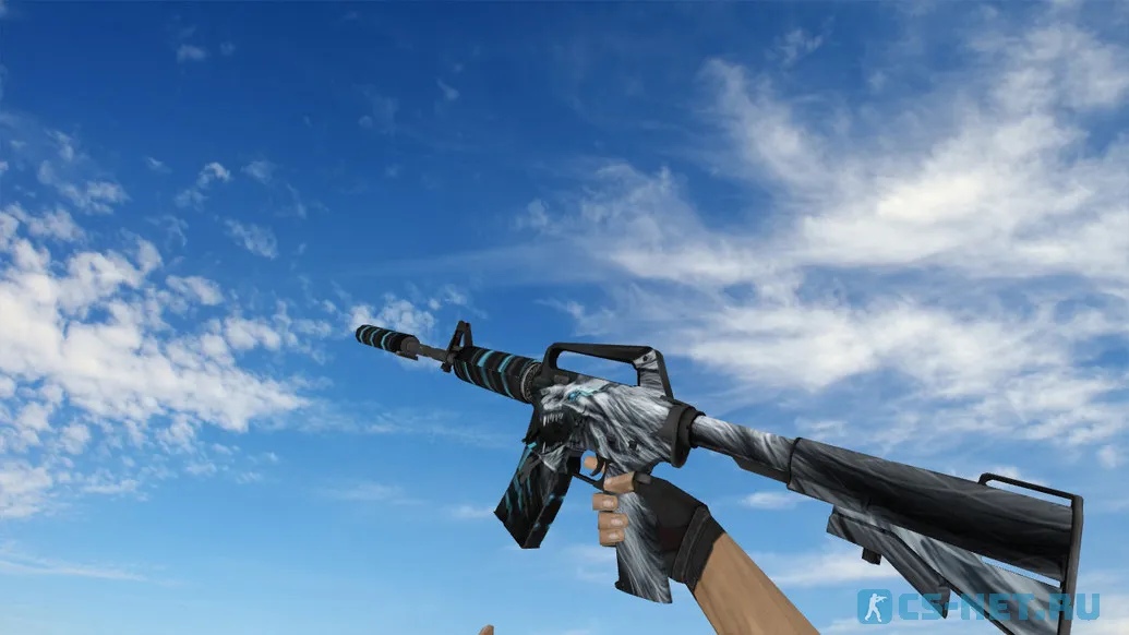 Модель «M4A1 Snowstorm» для CS 1.6