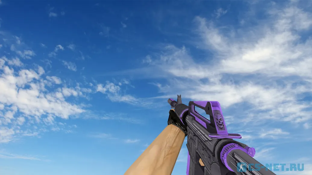 Модель «M4A1 Thundering Purple» для CS 1.6 (скрин 3)