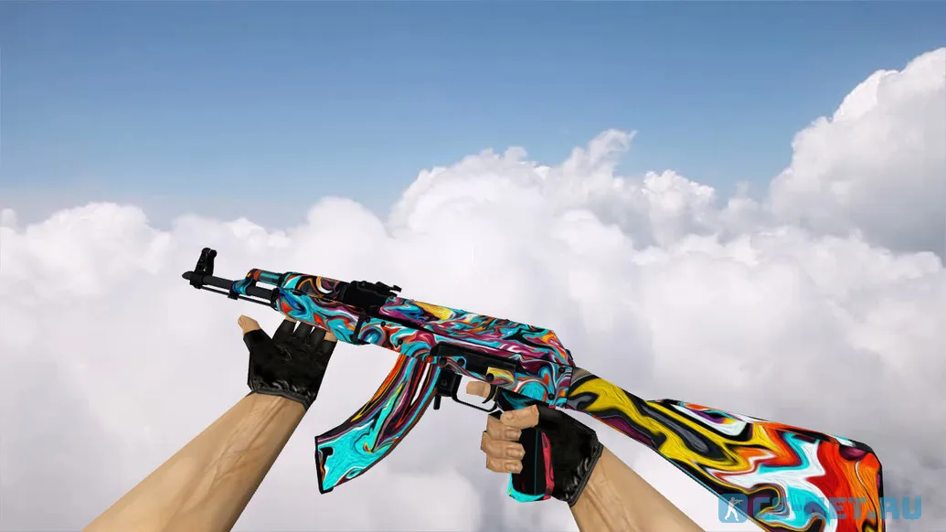 Модель «AK-47 Colorful Apocalypse» для CS 1.6