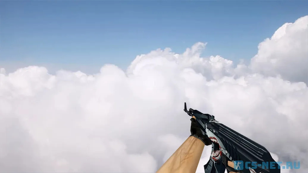 Модель «Default AK-47 Shark Attack» для CS 1.6