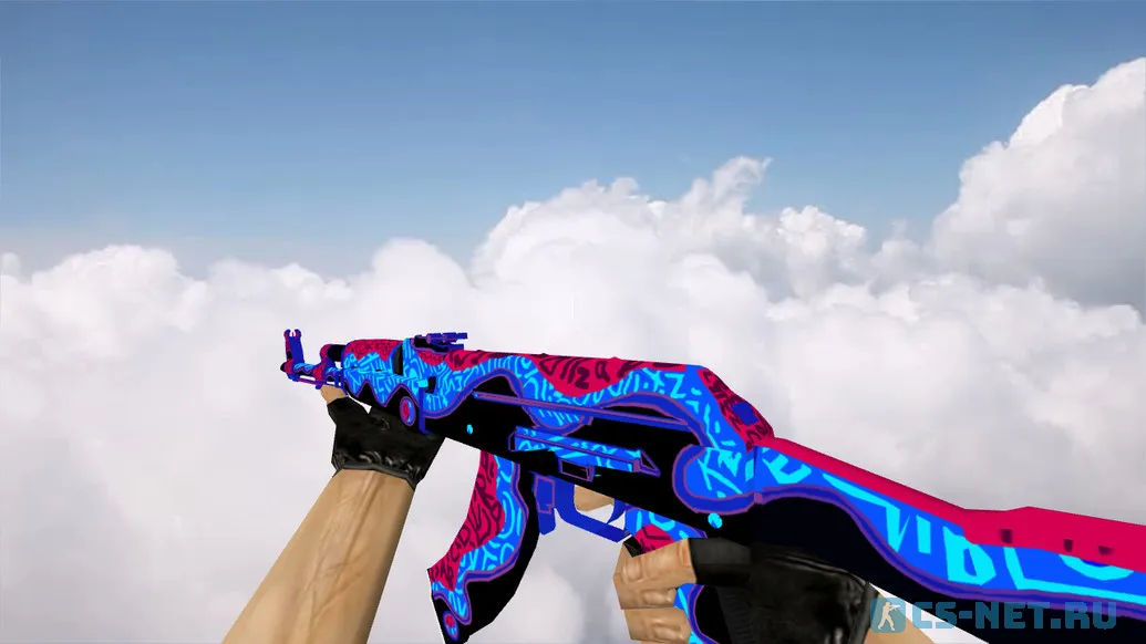 Модель «AK-47 Red Ice» для CS 1.6 (скрин 2)
