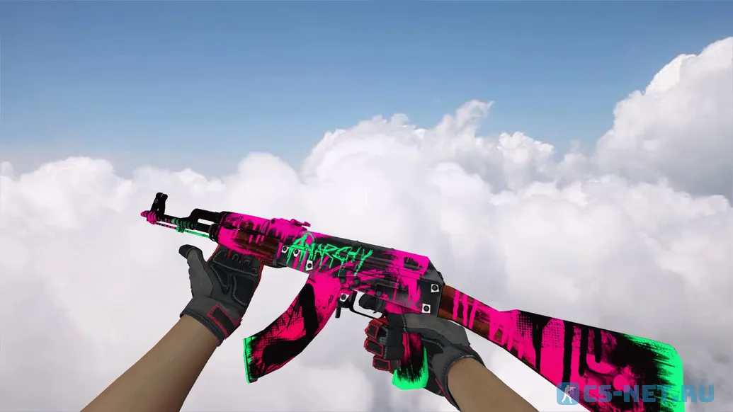 Модель «AK-47 Neon Revolution» для CS 1.6