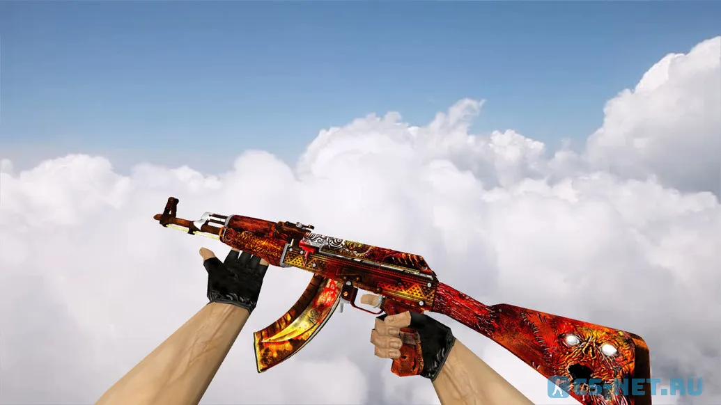 Модель «AK-47 Cannibal» для CS 1.6