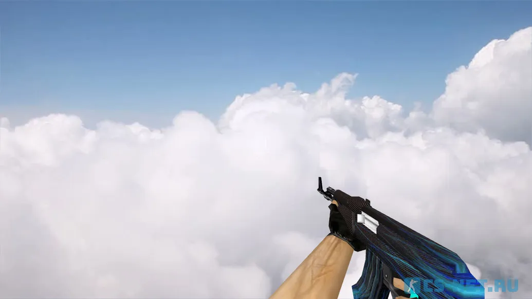 Модель «Default AK-47 Carbon Lines» для CS 1.6