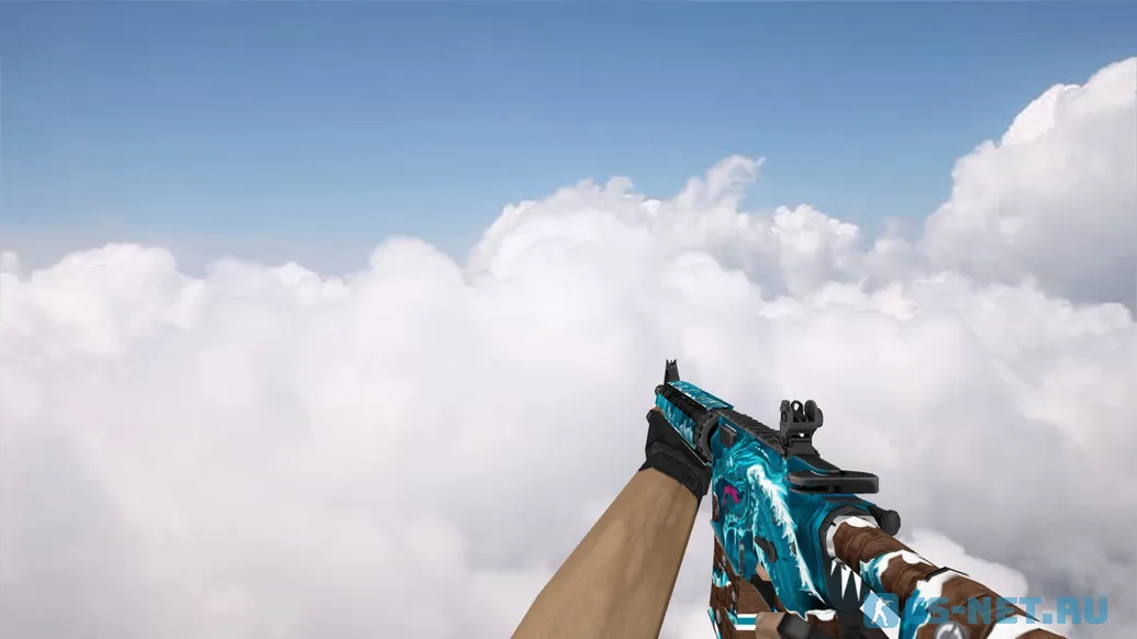 Модель «M4A4 Winter Wyvern» для CS 1.6 (скрин 3)