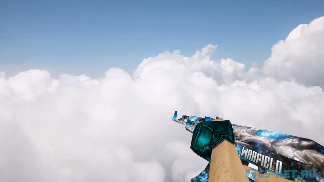 Модель «AK47 Blue Bones» для CS 1.6 (скрин 3)