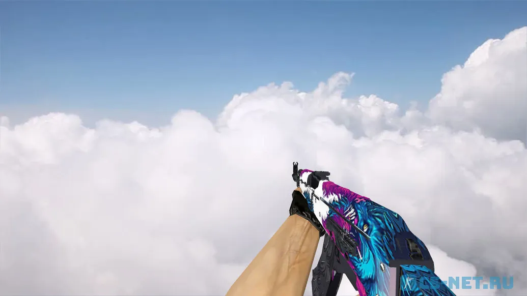 Модель «AK-47 Blue Wolf» для CS 1.6 (скрин 4)