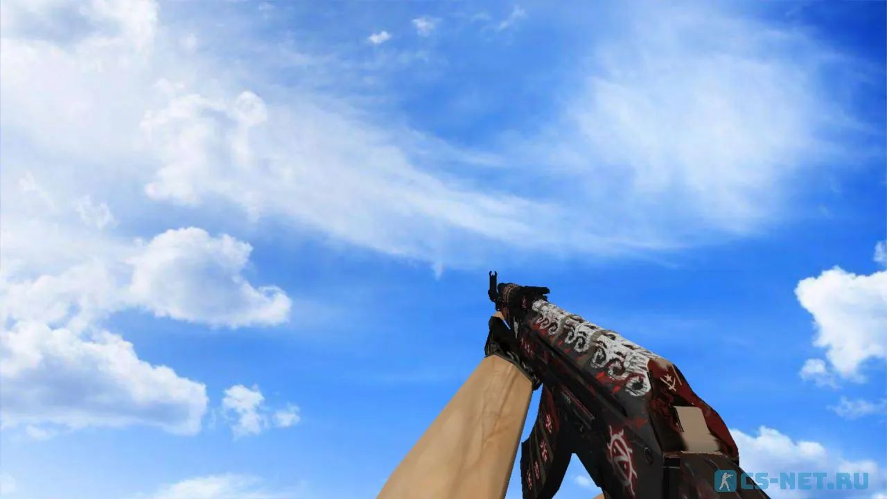 Модель «АК-47 | Следопыт» для CS 1.6 (скрин 4)
