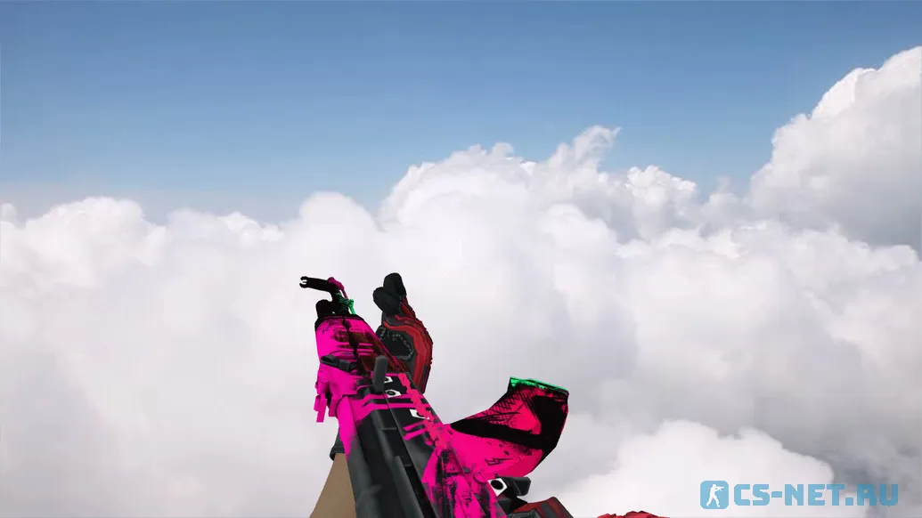 Модель «AK-47 Neon Revolution» для CS 1.6 (скрин 3)