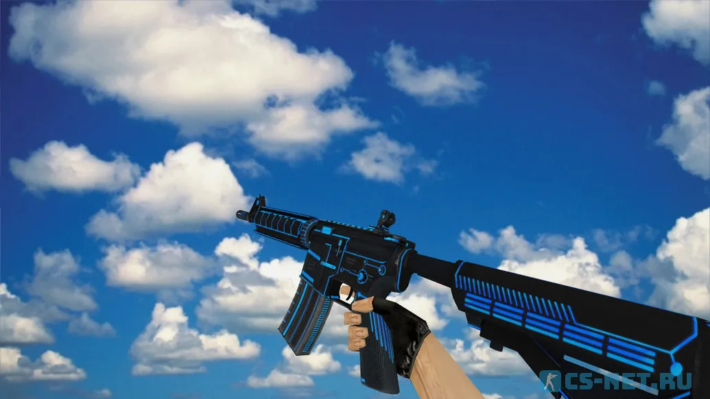 Модель «M4A4 Plasmax» для CS 1.6