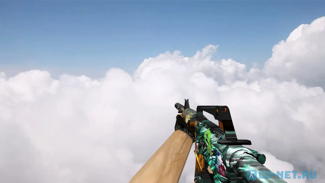 Моедль «M4A1 Dark Jungle» для CS 1.6 (скрин 3)