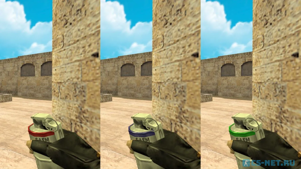 Counter-Strike 1.6 от WANGAZOREDD (гранаты)