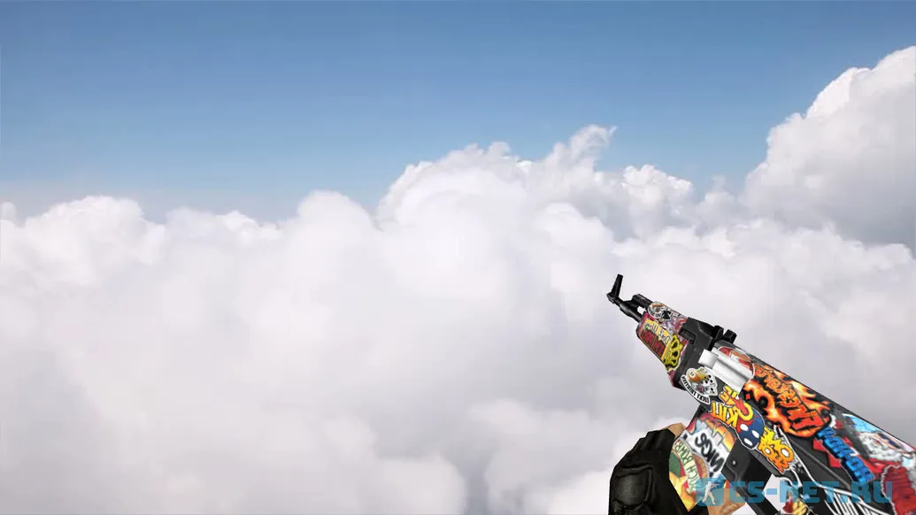 Модель «Default AK-47 Sticker» для CS 1.6 (скрин 2)