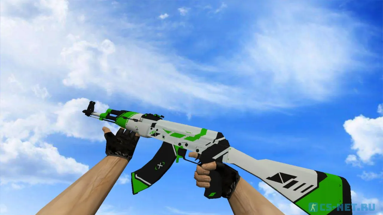 Модель «АК-47 | Зелёный азимов» для CS 1.6