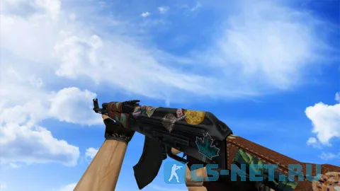 Модель «АК-47 | Путешественник» для CS 1.6 (скрин 2)