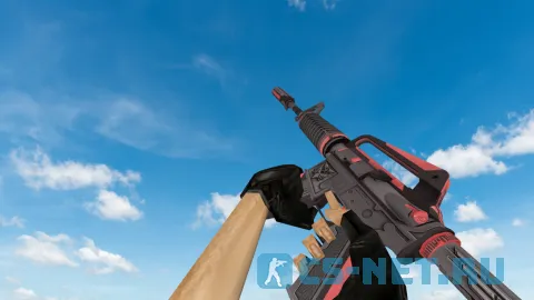 Модель «M4A1 Thundering Red» для CS 1.6 (скрин 2)