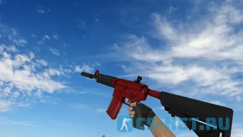Модель «M4A4 | Кровавая паутина» для CS 1.6
