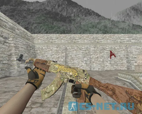 Модель «AK-47 Panthera Onca» для CS 1.6 (скрин 2)