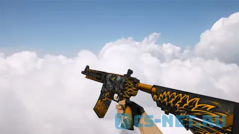 Модель «M4A4 Sky Fire» для CS 1.6